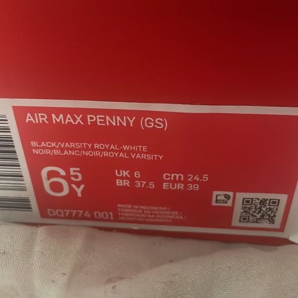 Nike Air Max Penny 1
Orlando (2022) (GS) Sz 6.5 - Picture 5 of 5